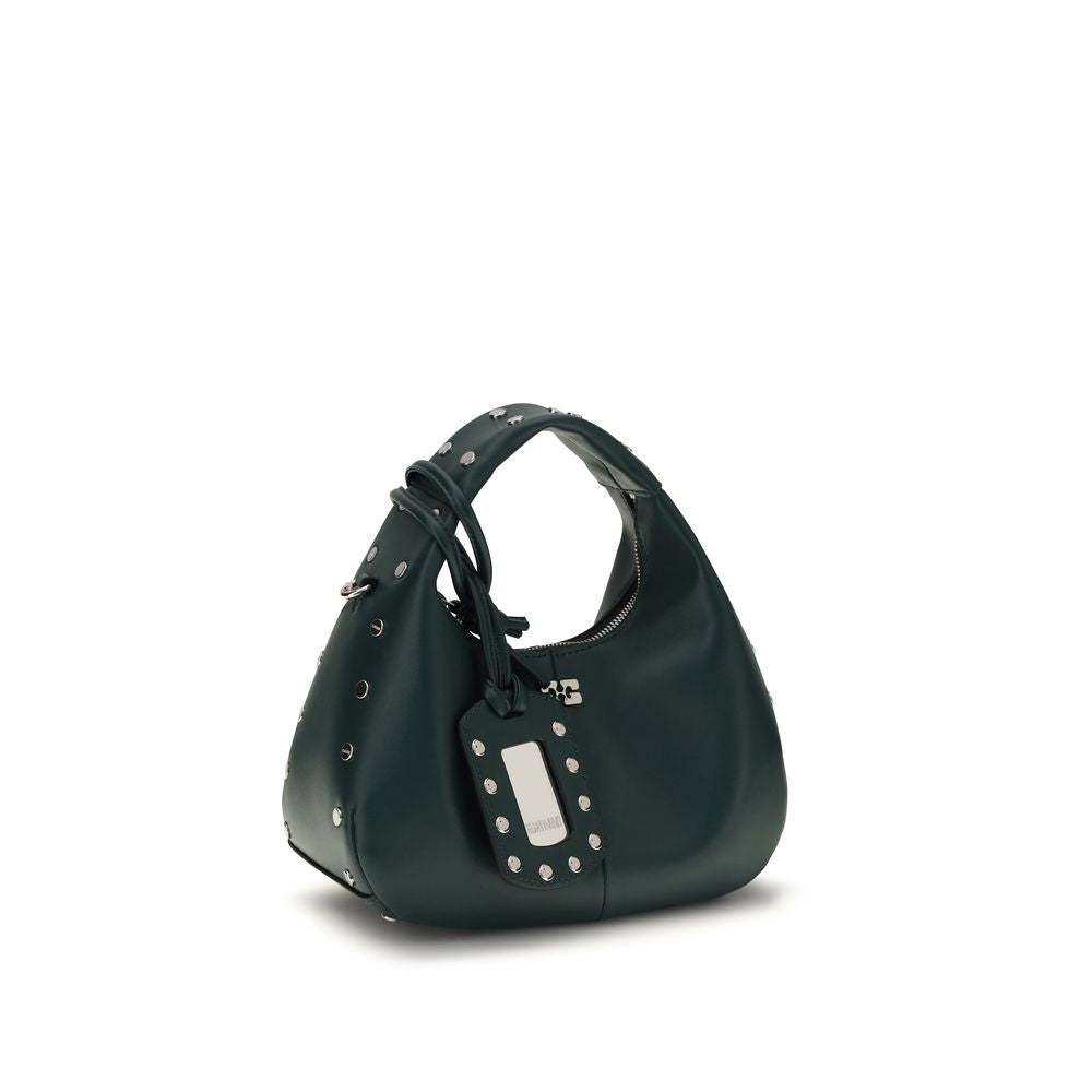 Bicolor Recycled Leather Handbag