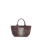 Bordeaux Recycled Cotton Shoulder Bag