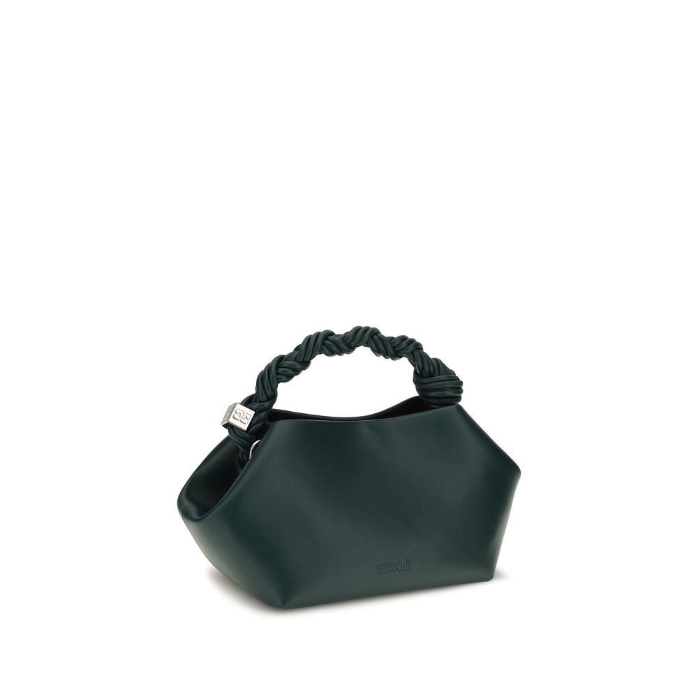 Bicolor Recycled Leather Handbag