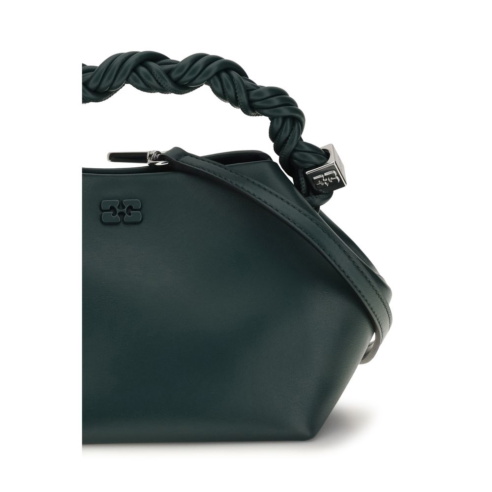 Bicolor Recycled Leather Handbag