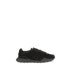 Black Calf Leather Bos Taurus Athletic Sneakers