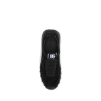 Black Calf Leather Bos Taurus Athletic Sneakers
