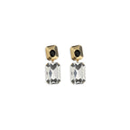 Gold Glass Earrings