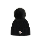 Black Wool Oves Aries Beanie