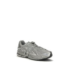 Gray Fabric Athletic Sneakers