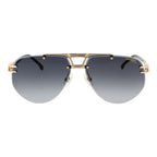 Rose Gold Metal Sunglasses