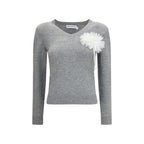 Gray Cashmere Sweater