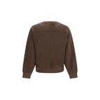 Brown Cotton Sweatshirt