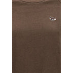 Brown Cotton Sweatshirt