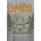 Gray Cotton T-Shirt