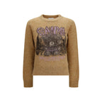 Beige Alpaca Vicugna Pacos Sweatshirt