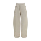 Beige Cotton Joggers (Workout Pants)