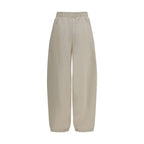 Beige Cotton Joggers (Workout Pants)