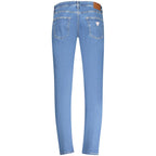 Blue Cotton Men's Jeans