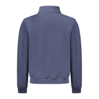 Blue Polyester Men's Jacket