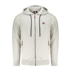 Grigio Cotton Men Sweatshirt