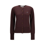 Purple Wool Oves Aries Cardigan