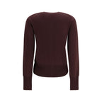 Purple Wool Oves Aries Cardigan