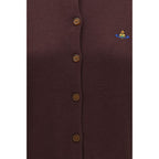 Purple Wool Oves Aries Cardigan