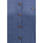 Blue Wool Oves Aries Cardigan