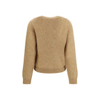 Beige Polyamide Sweatshirt