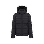 Black Polyamide Full-Length Jacket