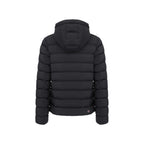 Black Polyamide Full-Length Jacket