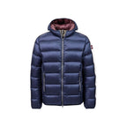 Blue Polyamide Full-Length Jacket