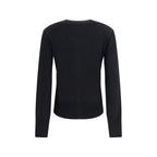 Black Wool Oves Aries Cardigan