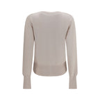 Beige Wool Oves Aries Cardigan