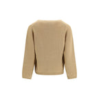 Beige Cashmere Sweater