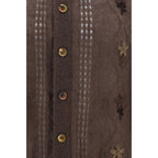 Brown Mohair Cardigan