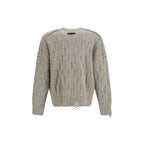 Beige Wool Oves Aries Sweatshirt