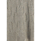 Beige Wool Oves Aries Sweatshirt