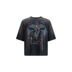 Black Cotton Long Sleeve T-Shirt