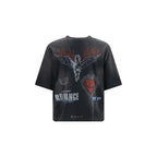 Black Cotton Long Sleeve T-Shirt