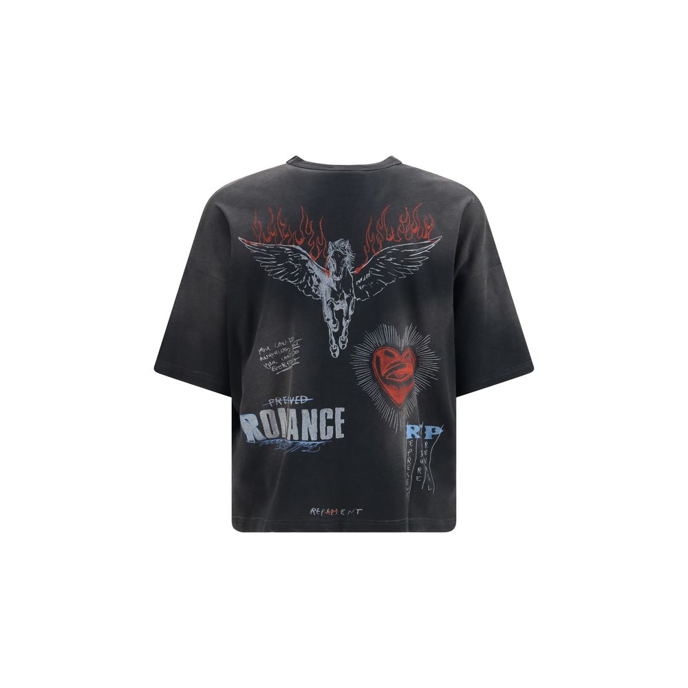 Black Cotton Long Sleeve T-Shirt