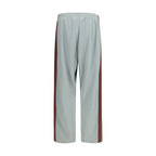 Blue Polyester Joggers (Workout Pants)