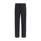 Black Polyester Pants