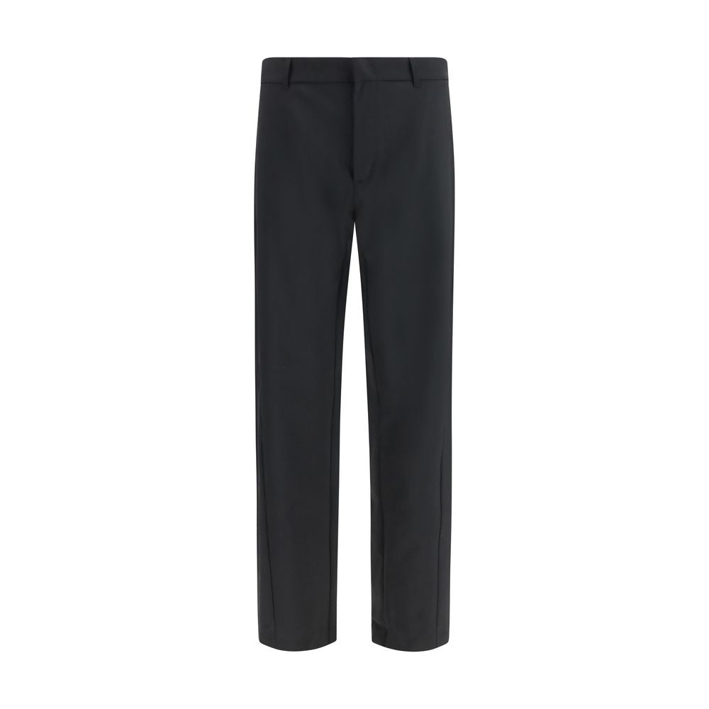 Black Polyester Pants