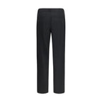 Black Polyester Pants