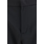 Black Polyester Pants