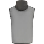 Gray Polyester Men's Vest