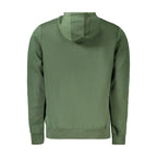Green Cotton Mens Sweatshirt
