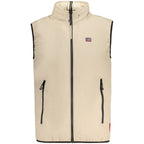 Brown Polyester Men's Vest