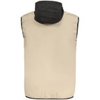 Brown Polyester Men's Vest