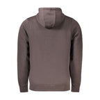 Brown Cotton Men's Sweatshirt