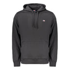 Black Cotton Men's Sweatshirt