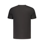 Black Cotton Men's T-Shirt
