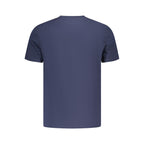 Blue Cotton Men's T-Shirt